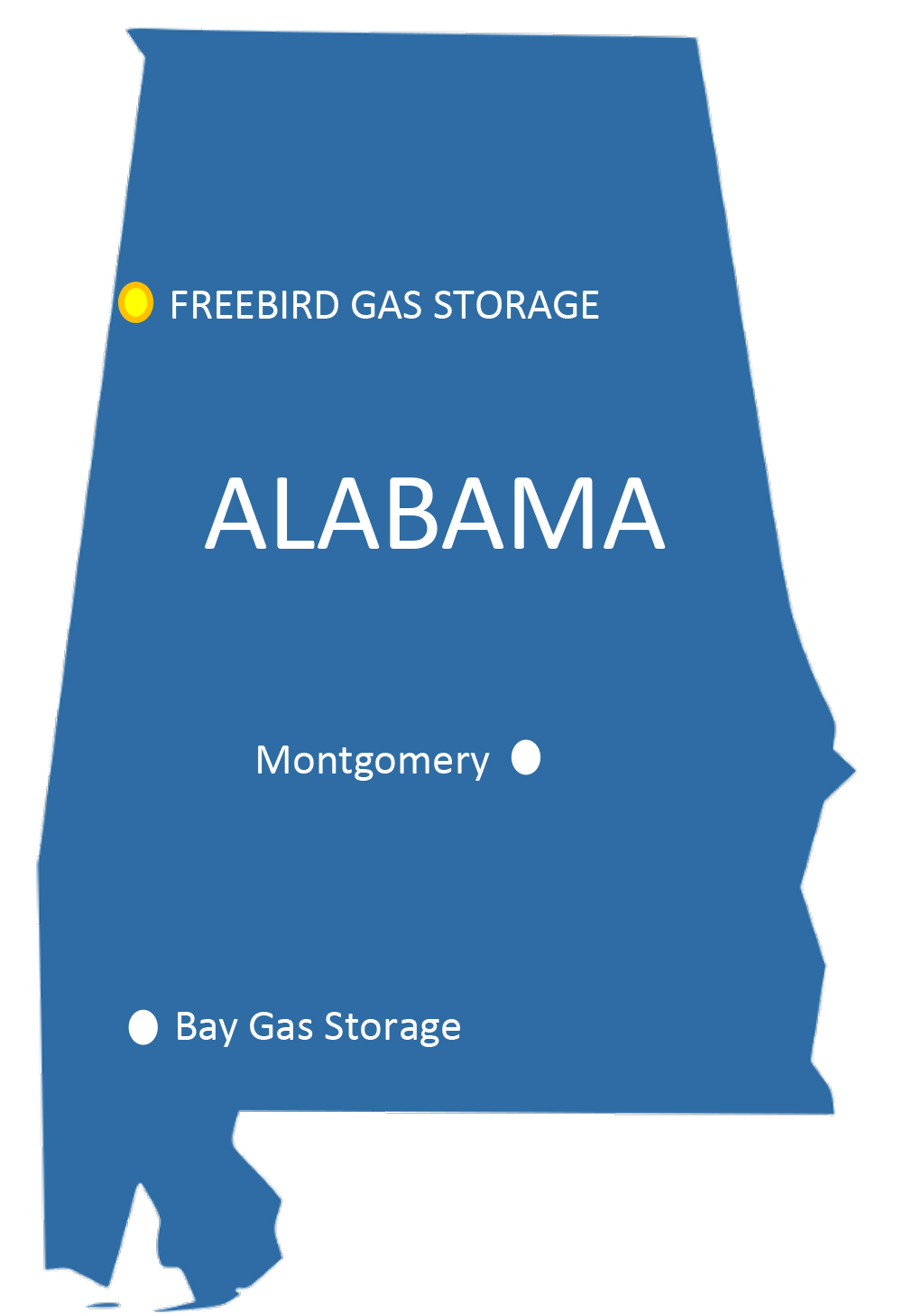 Enstor Freebird Storage Map