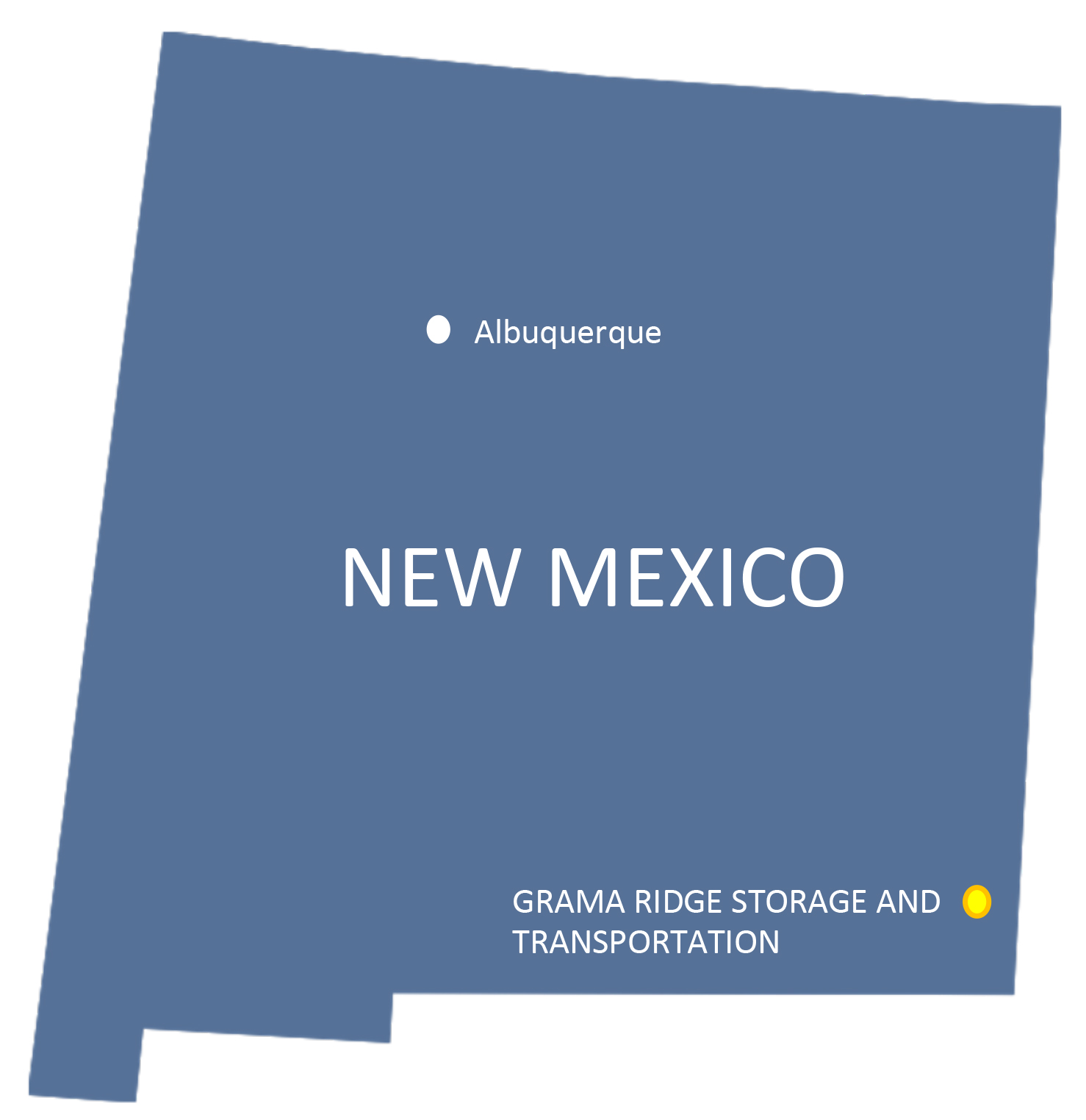 Grama Ridge Storage Hub Map